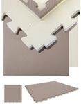 eyepower Kampfsportmatte 90 x 90 x 4 cm Beige