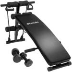 Tectake Sit Up Bank Cuttler 6 Fach Verstellbar Mit Beinfixierung 129 x 55 x 70...