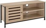 Tectake Tv Board Galway Industrial Style Holz und Stahl 110 x 41 50 x 50 50 cm
