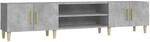 vidaXL TV-Schrank Betongrau 180x31,5x40 cm Holzwerkstoff Modell 1