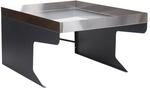 PROREGAL M&auml;hroboter-Garage XL Mit Pflanzkasten 47x70x100cm Metall Edelstahl