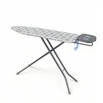 Relaxdays B&uuml;gelbrett Metall H&ouml;henverstellbar Klappbar 92 cm x 38 cm x 122 cm...