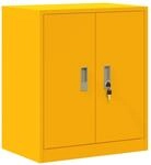 vidaXL Aufbewahrungsschrank Senfgelb 60 x 40 x 70 cm Stahl 891721