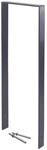 TRUTZHOLM Fahrradanlehnb&uuml;gel 119 x 39 cm Flachstahl 13 mm Anthrazit Typ U