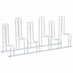 vidaXL Fahrradst&auml;nder f&uuml;r 6 Fahrr&auml;der Freistehend Verzinkter Stahl 4005572