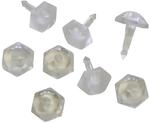 Gardinia Faltenstecker Transparent 50-er Pack