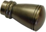 Gardinia Endst&uuml;ck Chicago Siro f&uuml;r &Oslash; 20 mm Bronze 2-er Pack
