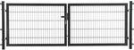 Doppeltor Comfort Einstabmattenf&uuml;llung Anthrazit 120 x 300 cm