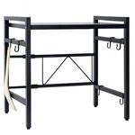 osoltus K&uuml;chenregal Verstellbar L 40 60 Cm X T36 Cm X H46 Cm Schwarz