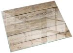 Tulup Glasplatte f&uuml;r Kamin Textur von Holzbrettern Glasbodenplatte f&uuml;r Kamin&ouml;fen