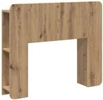 vidaXL Kopfteil Schrank mit Speicher Artisan-Eiche Holzwerkstoff 8001191