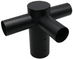 ENOVALITE Stra&szlig;enleuchten Adapter 3-Fach 80 zu 60mm Schwarz Fix