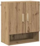 vidaXL Wandschrank Kunsthandwerk Eiche 60 x 31 x 70 cm Holzwerkstoff 8004214