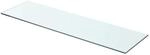 vidaXL Regalboden Glas Transparent 70 cm x 20 cm 243829