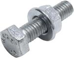 Protektor Sechskantenschraube 100x M8 x 30mm SW13 Stahl Silber