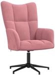 vidaXL Relaxsessel Rosa Samt 328099