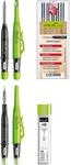 Pica Dry & Fine Dry Tieflochmarker Graphit & Ersatzminen Graphitminen H & Hb...