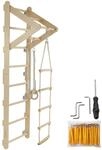 Tectake Sprossenwand Matterhorn 4In1 H&ouml;henverstellbare Turnringe Strickleiter und