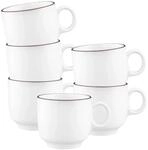 Seltmann Weiden Sento Home Pure Lines Cappuccinotasse 300 ml 6er Set Chocolate Brown