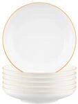 Seltmann Weiden Sento Home Pure Lines Suppenteller 21,3 cm 6er Set Mango Orange
