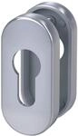 Basi - Schmalrahmen-Rosettenpaar - ZBR 3250 PZ Lochung - 7300-0608