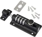 HMF 3591-02 Riegelschloss T&uuml;rriegel mit 4-Stelligem Zahlencode aus...