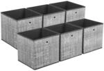 Sekey Aufbewahrungsbox Kinderzimmerregal aus Vliesstoff mit Griff Faltbare...