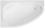 Bad Land Badewanne Eckwanne MAREA 160x100 Links Mit AcrylSch&uuml;rze Ablauf F&uuml;&szlig;e