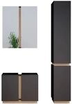 Vicco Badm&ouml;bel-Set Gloria Anthrazit 70 x 56 3-teilig