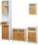 MCW Badm&ouml;bel A85 Hochschrank Waschbeckenunterschrank H&auml;ngeschrank Kommode