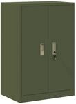 vidaXL Aufbewahrungsschrank Olive Gr&uuml;n 60 x 40 x 90 cm Stahl 891728