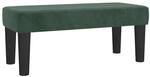 vidaXL Sitzbank Dunkelgr&uuml;n 70x30x30 cm Samt 346641