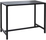 MCW Stehtisch P91 Metall 105x130x65cm Anthrazit
