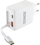 Schwaiger Ladeadapter LADR1130 USB-A & USB-C 230 V