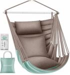 KESSER H&auml;ngesessel Haiti Belastbar Bis 150 kg 360&deg; Drehbar Stone Green und...
