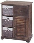 MCW Kommode H21 Shabby Braun