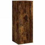 vidaXL Wandschrank R&auml;uchereiche 34,5x34x90 cm Holzwerkstoff 834999