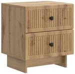 vidaXL Nachttisch Artisan-Eiche 43 x 34,5 x 47,5 cm Holzwerkstoff 893853