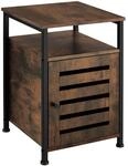 Tectake Beistellschrank Cork Industrial Style Holz und Stahl 40 50 x 40 50 x 60 50