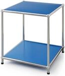 Floordirekt Metallregal Concept Epure MK-012 Beistelltisch 40 x 40 x 46 cm Blau