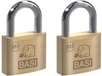 Basi - Vorhangschloss - SET - 2x VHS 611 - 50 mm - Verschiedenschlie&szlig;end -...