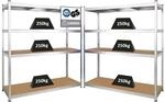 PROREGAL Mega Deal 2x Schwerlastregal Taurus XL mit T&Uuml;V/GS Zertifizierung HxBxT 180