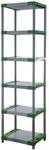 PROREGAL Kunststoffregal Big Grey Bear Extra-Tall HxBxT 220 x 70 x 46 cm...
