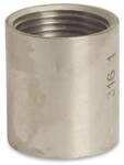 Klasebo Edelstahl Muffe Gewindemuffe 1 1/2 Zoll IG V4A Fitting