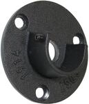 Gardinia Wandlager Industrial Home &Oslash; 25 mm Schwarz