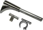 Gardinia Universal Tr&auml;ger Chicago Edelstahl-Optik 15 cm