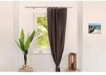 Deco-Raum Gardinenstange nach Ma&szlig; 1-Lauf Zylinder &Oslash; 25mm Edelstahl-optik 80cm