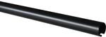 Gardinia Gardinenstange Chicago mit Innenlauf I &Oslash; 20 mm Schwarz - Matt 120 cm