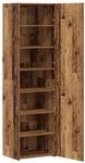 vidaXL Highboard Altholz 50 x 42,5 x 185 cm Holzwerkstoff 3365585