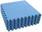 vidaXL Puzzle-&Uuml;bungsmatten 24 Stk Blau 8,64 ㎡ EVA-Schaum 3433278